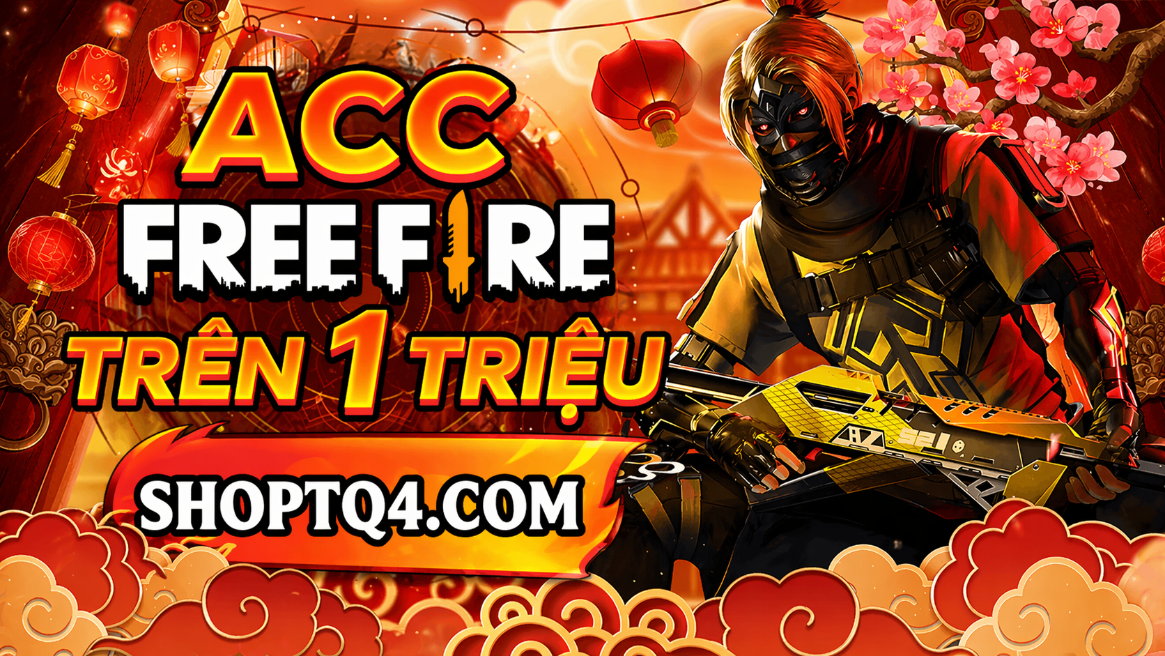 ACC FREE FIRE TRÊN 1 TRIỆU